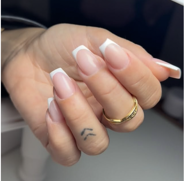 Nail art french tip